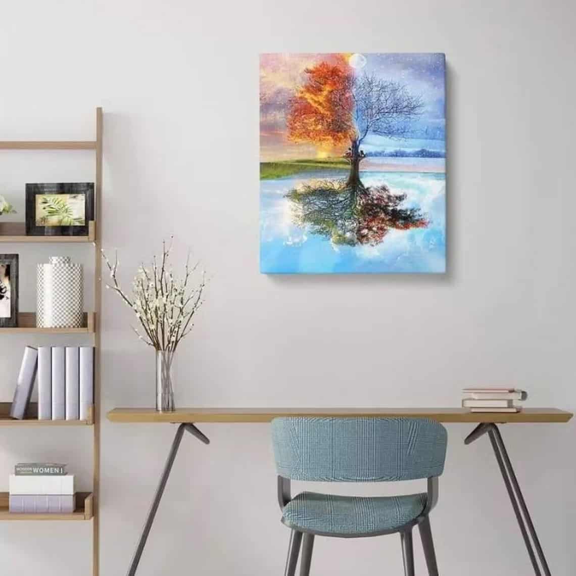 Malen nach Zahlen Set All in One für Erwachsene Entspannung und Kreativität Insel