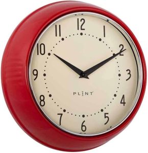 Plint Retro Wanduhr Uhr Küchenuhr Dänisches Design Wall Clock