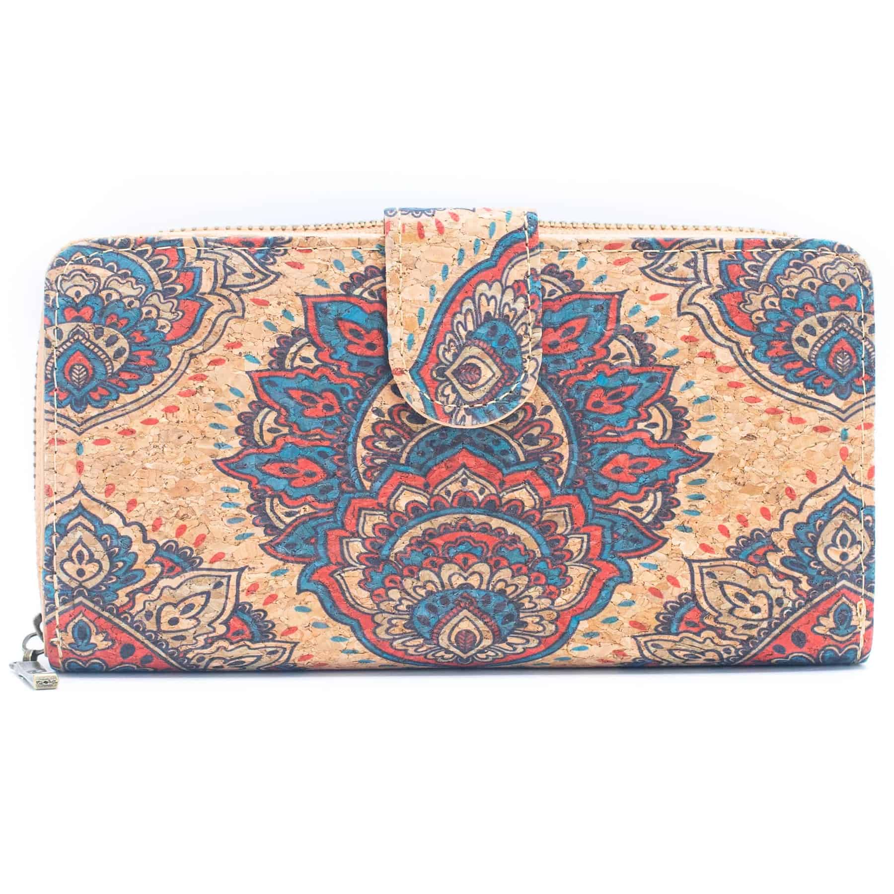 Kork Portemonnaie BTY Geldbörse nachhaltig und Vegan mit 12 Motiven Motiv 10