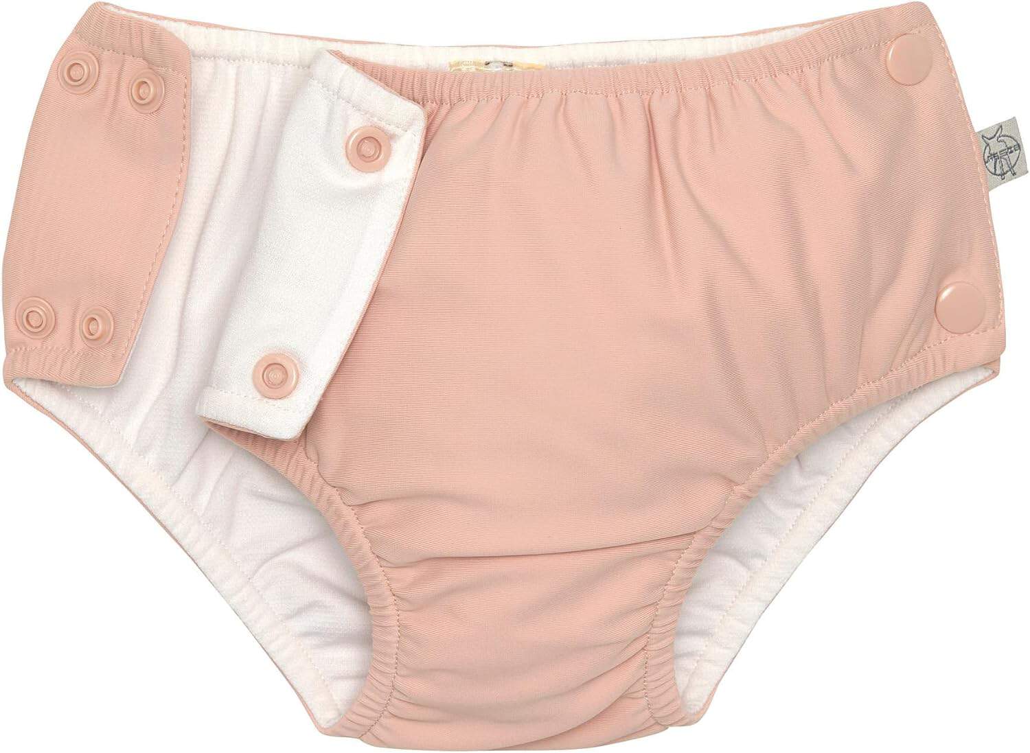 LÄSSIG Schwimmwindel Baby Badewindel wiederverwendbar waschbar Auslaufschutz UV-Schutz 7 - 12 Monate Pink