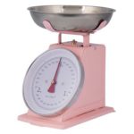 ETA Küchenwaage Storio – Analoge Retro Waage, 5 Kg Max., 2 Liter Edelstahlschale