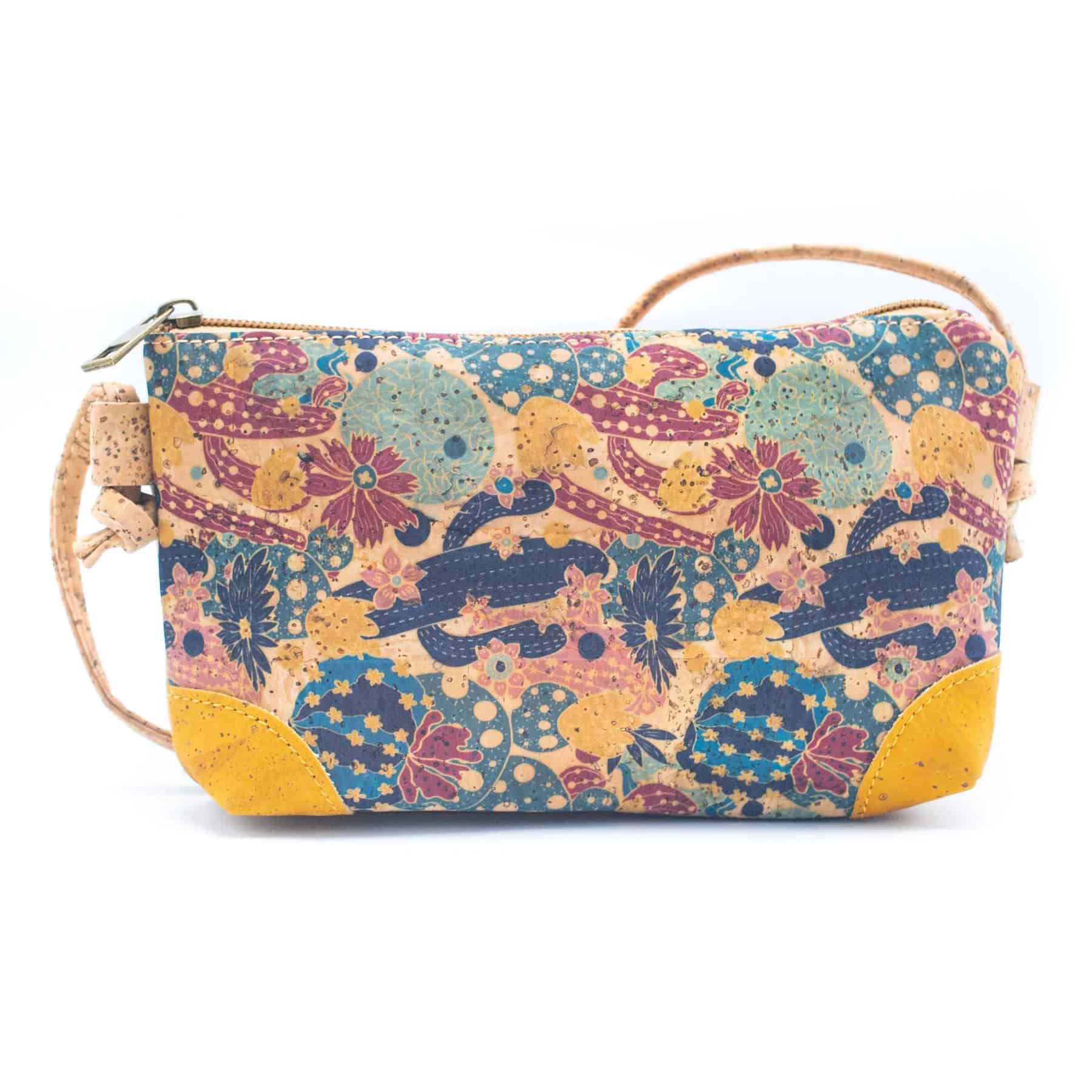 Kork Tasche MXN Umhängetasche 13 x 21 x 4 cm vegan und nachhaltig Wiladu Motiv 2