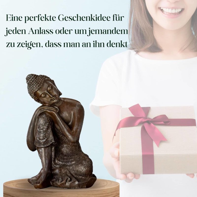 Buddha Statue sitzend Zen Arome Geschenk