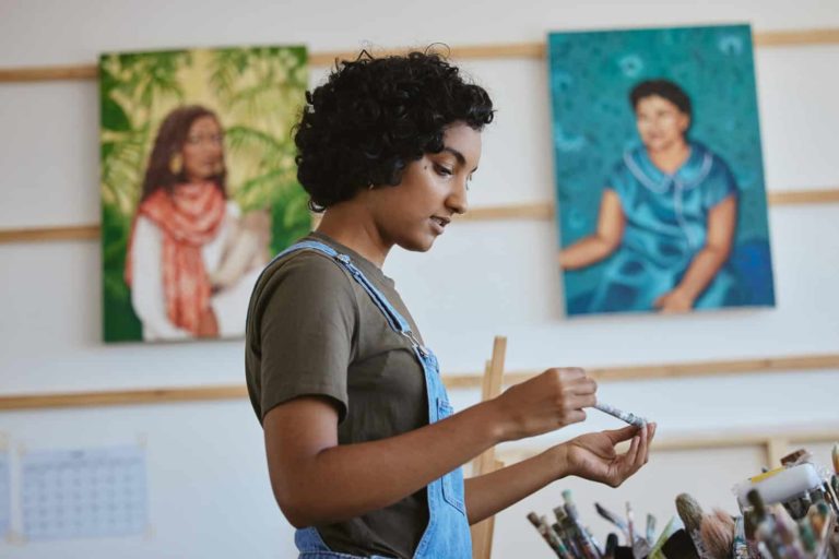 Acryl malen für Anfänger die ersten Schritte zur Malerin