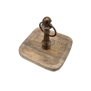 Messing Etagere in Messing bei Wiladu von oben