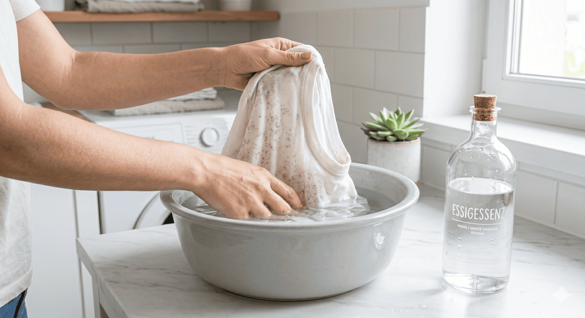 Schimmel aus Kleidung entfernen