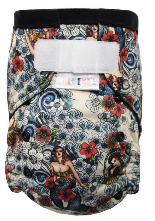Breberky PUL-Überhosen OS (6-15kg) 3 Meerjungfrau (1)